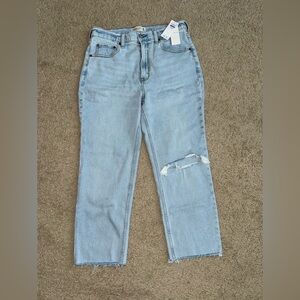 Abercrombie Ankle Straight Jeans